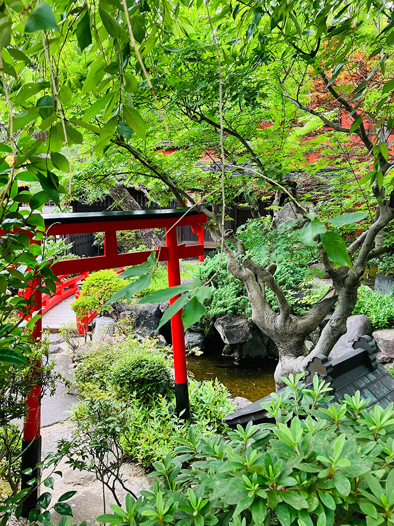 広大な日本庭園 広大な日本庭園