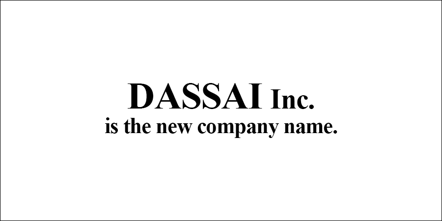 Dassai Inc.,New Company Name